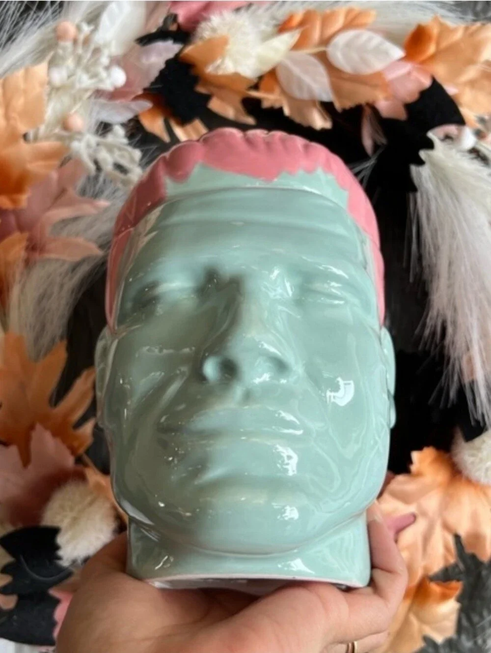 ✨NEW🧟‍♂️Target Bullseye Playground 2024 Frankenstein Cookie Candy Jar💖